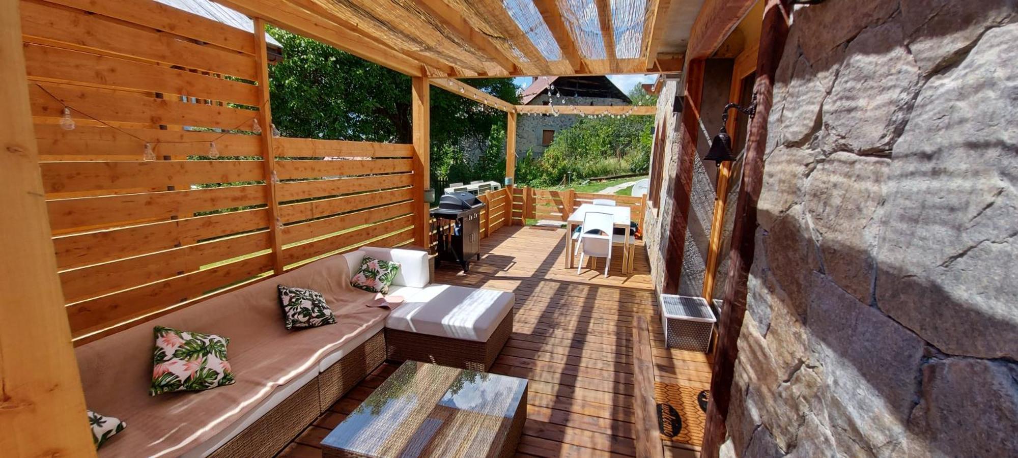 סן-שפרה Chalet Serre Cambeou Piscine&Spa מראה חיצוני תמונה