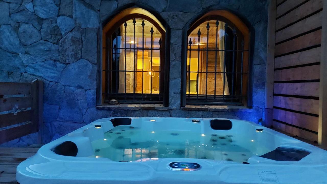 סן-שפרה Chalet Serre Cambeou Piscine&Spa מראה חיצוני תמונה