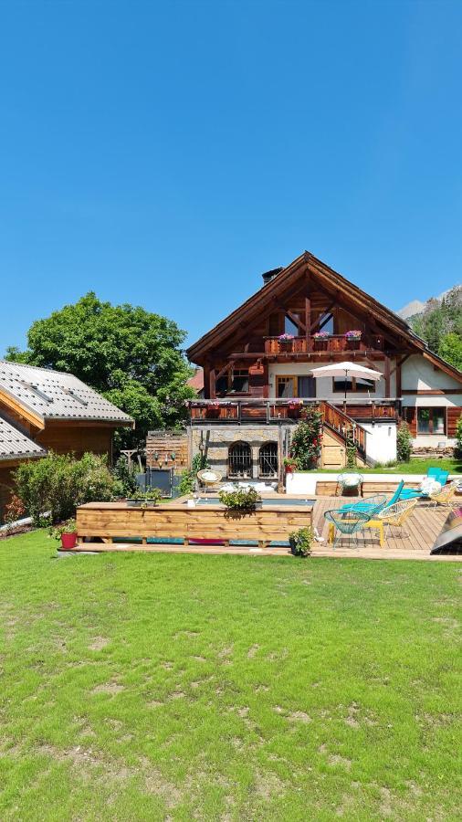 סן-שפרה Chalet Serre Cambeou Piscine&Spa מראה חיצוני תמונה